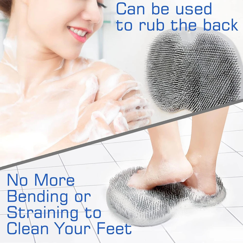 Silicone Exfoliating Shower Foot Scrubber