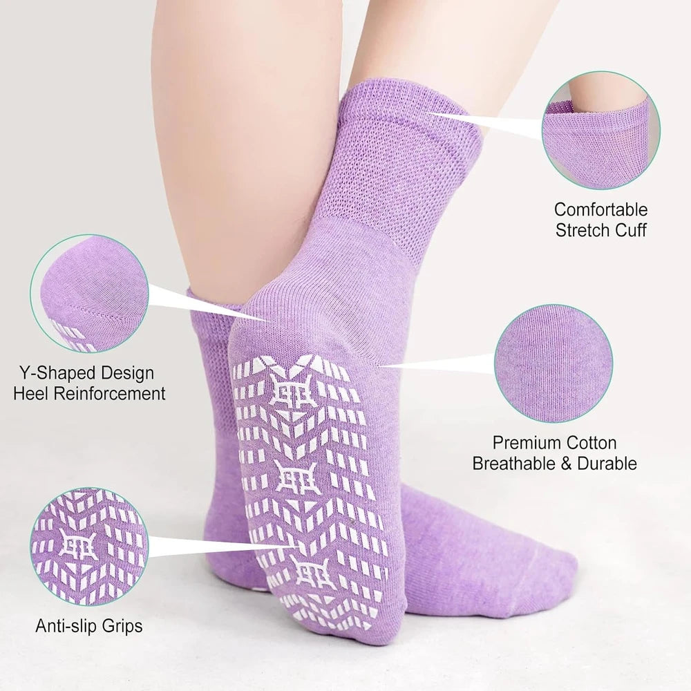 Non-Slip Grip House Socks