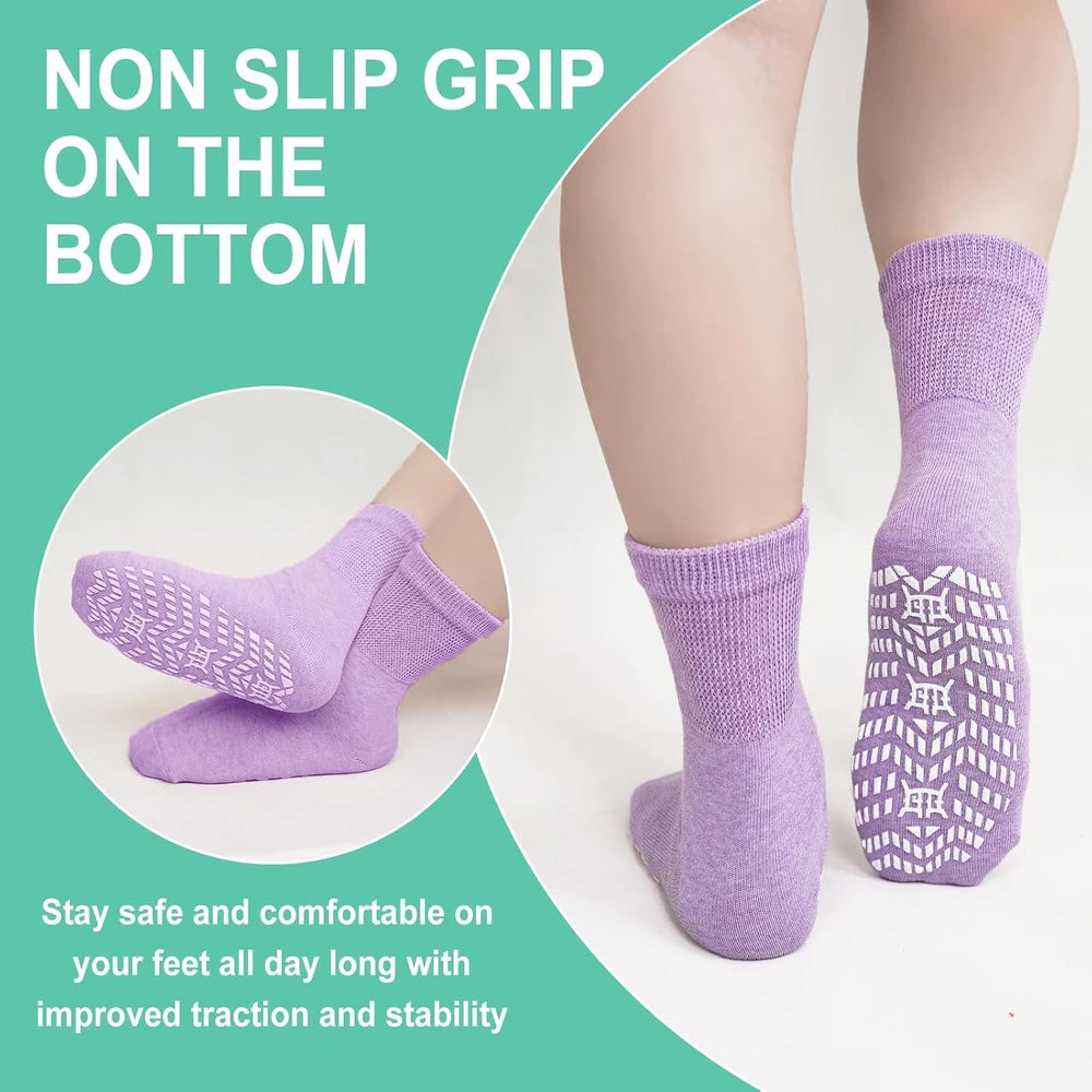Non-Slip Grip House Socks